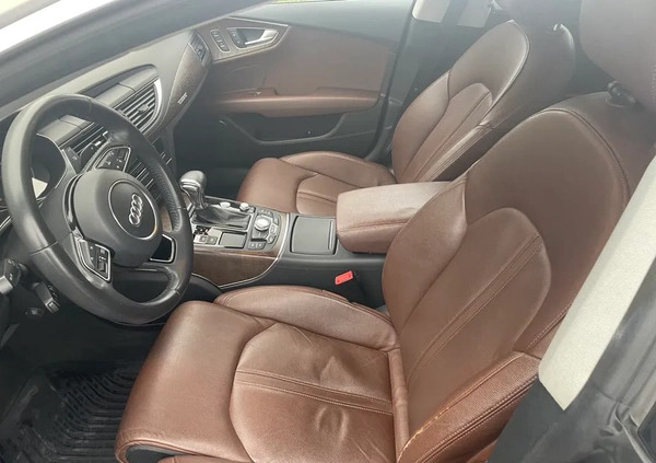 Audi A7 cena 74900 przebieg: 146641, rok produkcji 2013 z Warszawa małe 254
